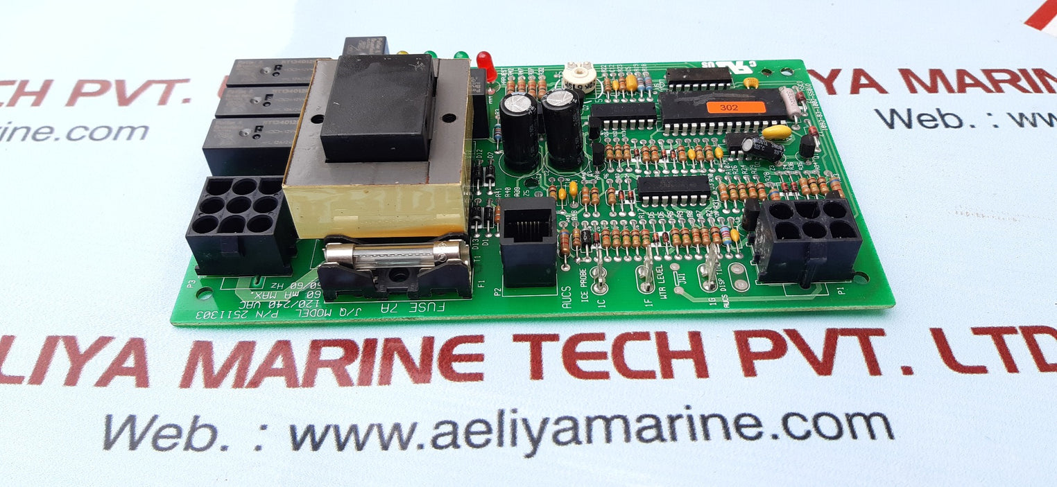 Manitowoc 2511303 j&q series control board 120/240vac 60ma max 50/60hz