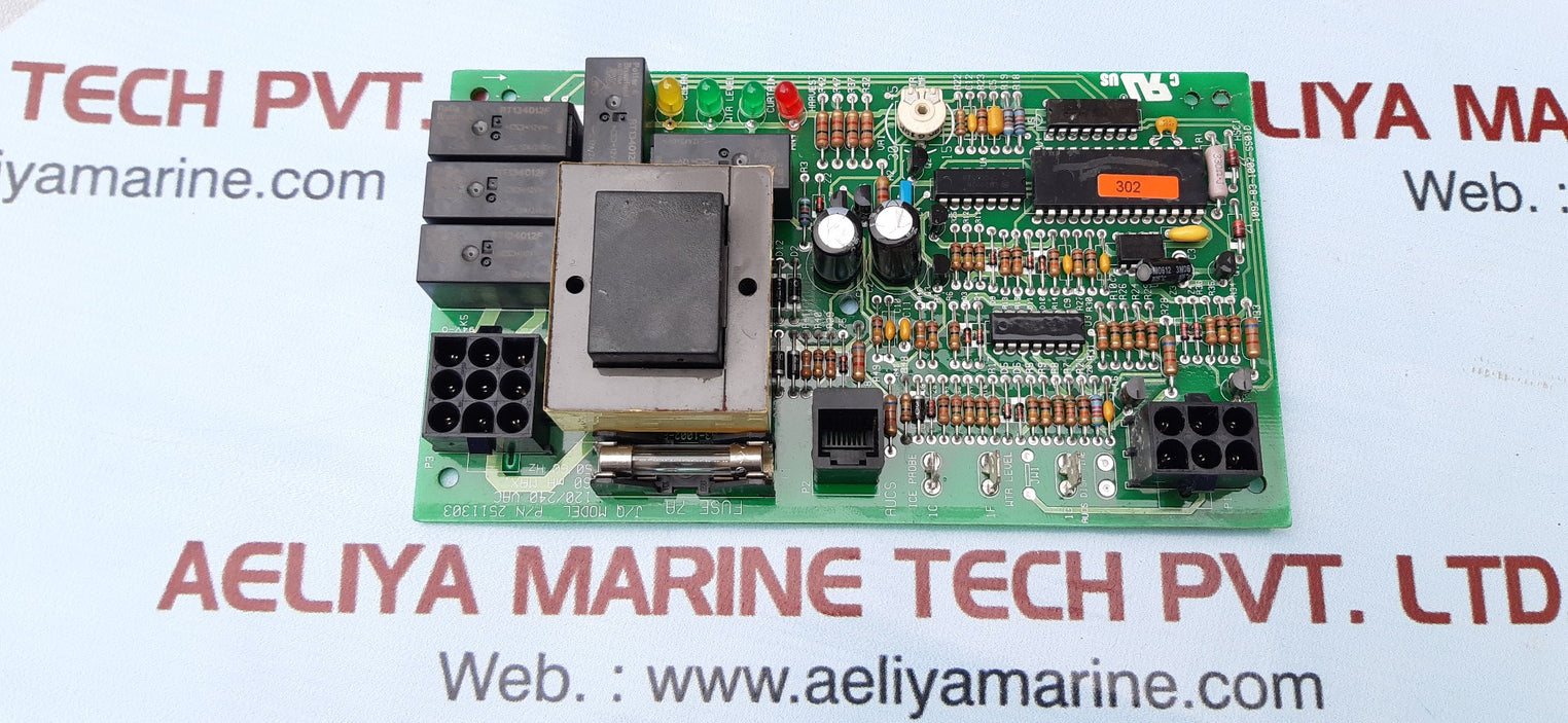 Manitowoc 2511303 j&q series control board 120/240vac 60ma max 50/60hz