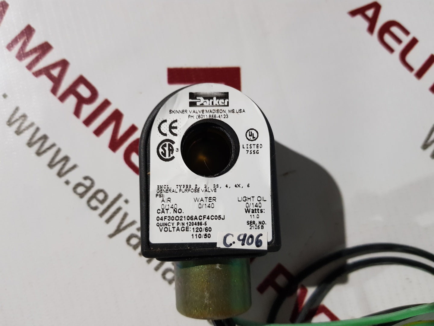 Parker 04f30o2106acf4c05j valve
