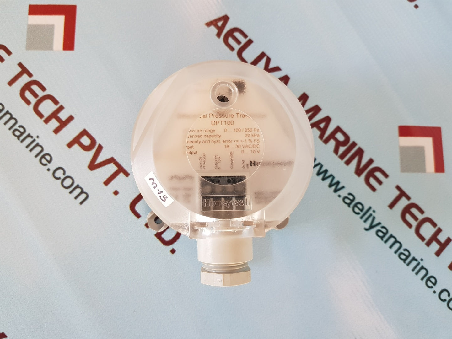 Honeywell dpt100 differential pressure transmitter