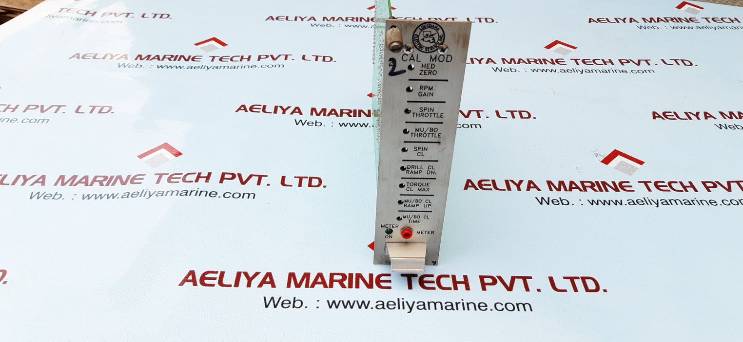 Louisiana 160013 calibration module +15 v