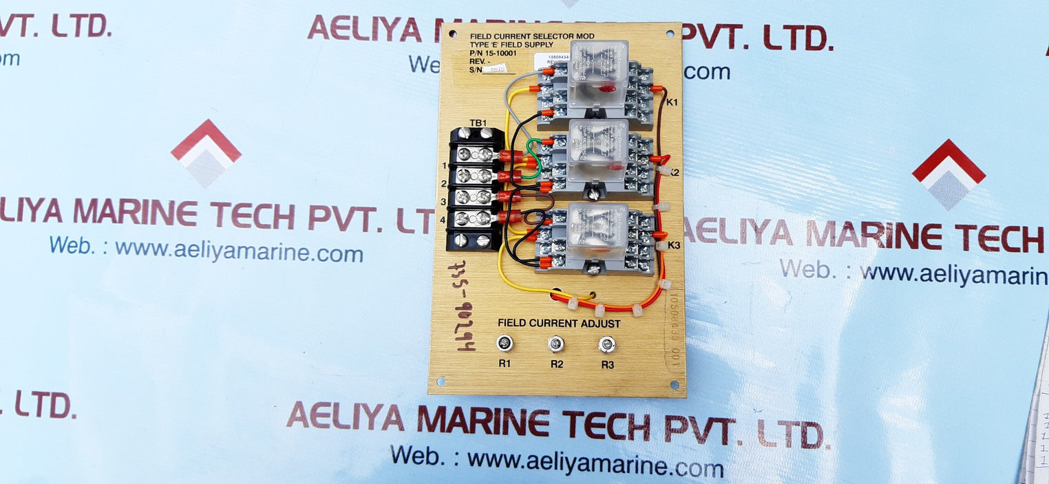 Field current selector 15-10001 pcb