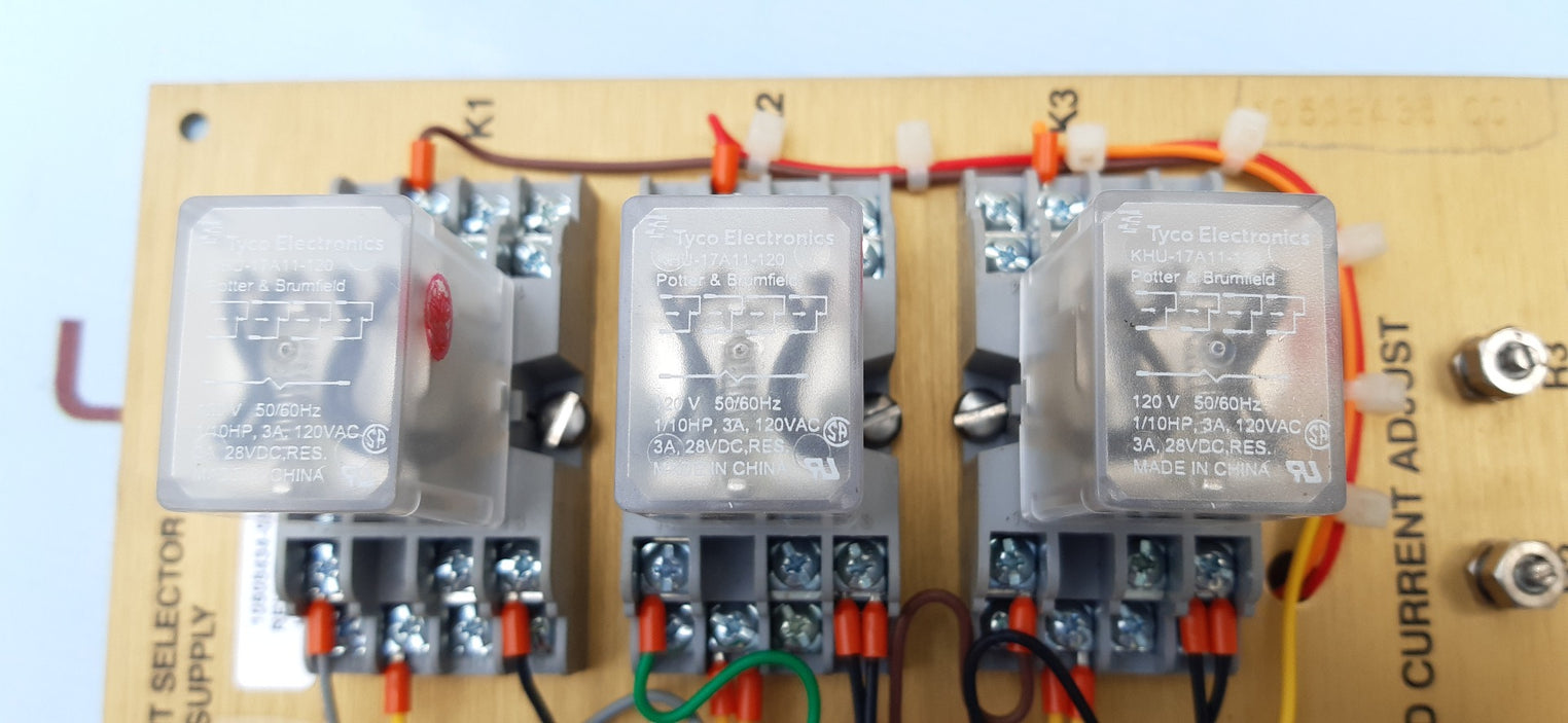 Field current selector 15-10001 pcb