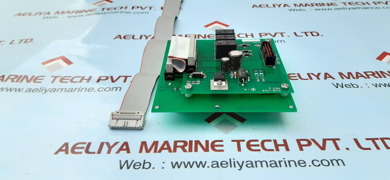 Fire and safety s-123 board pcb-724/pcb-730 rev 2