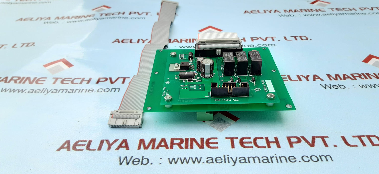 Fire and safety s-123 board pcb-724/pcb-730 rev 2