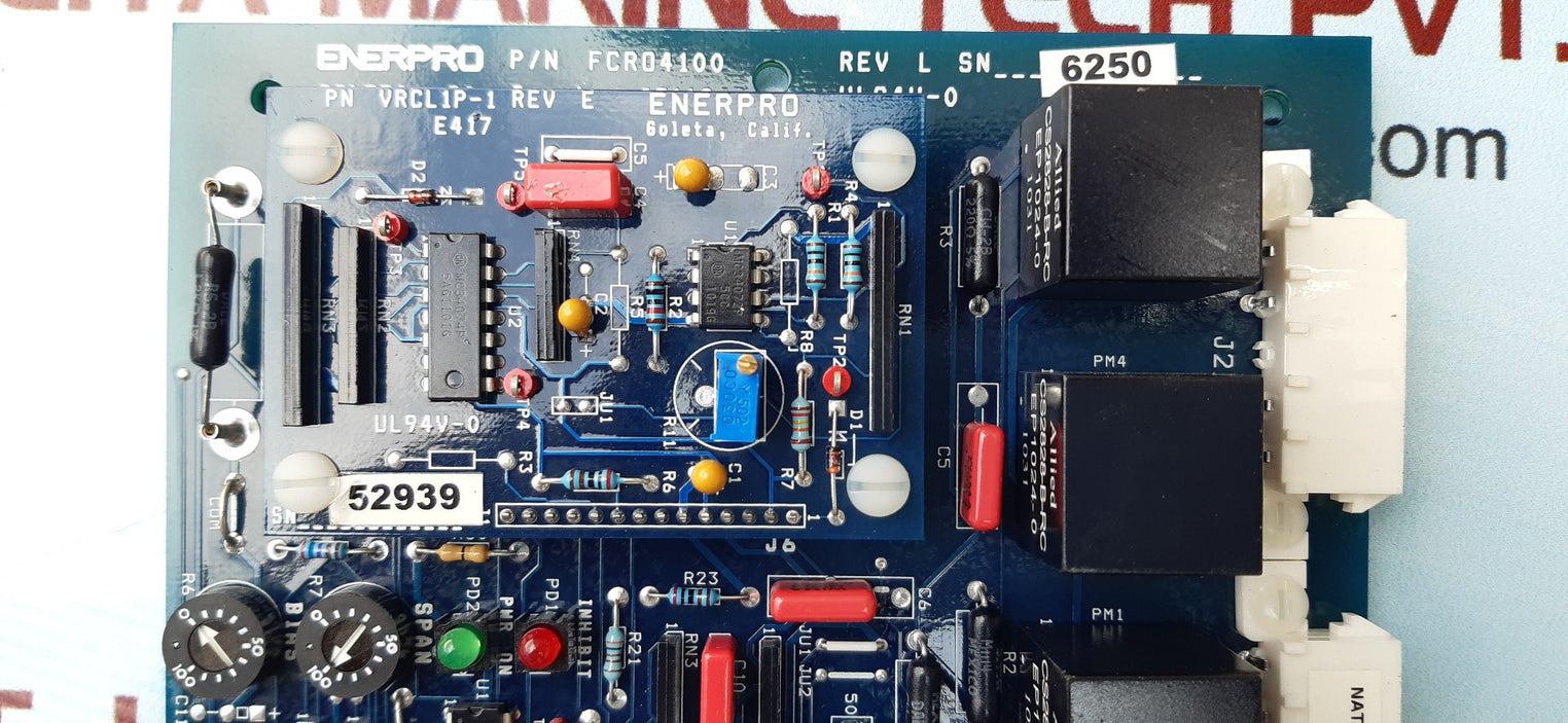 Enerpro fcro4100 firing pcb board