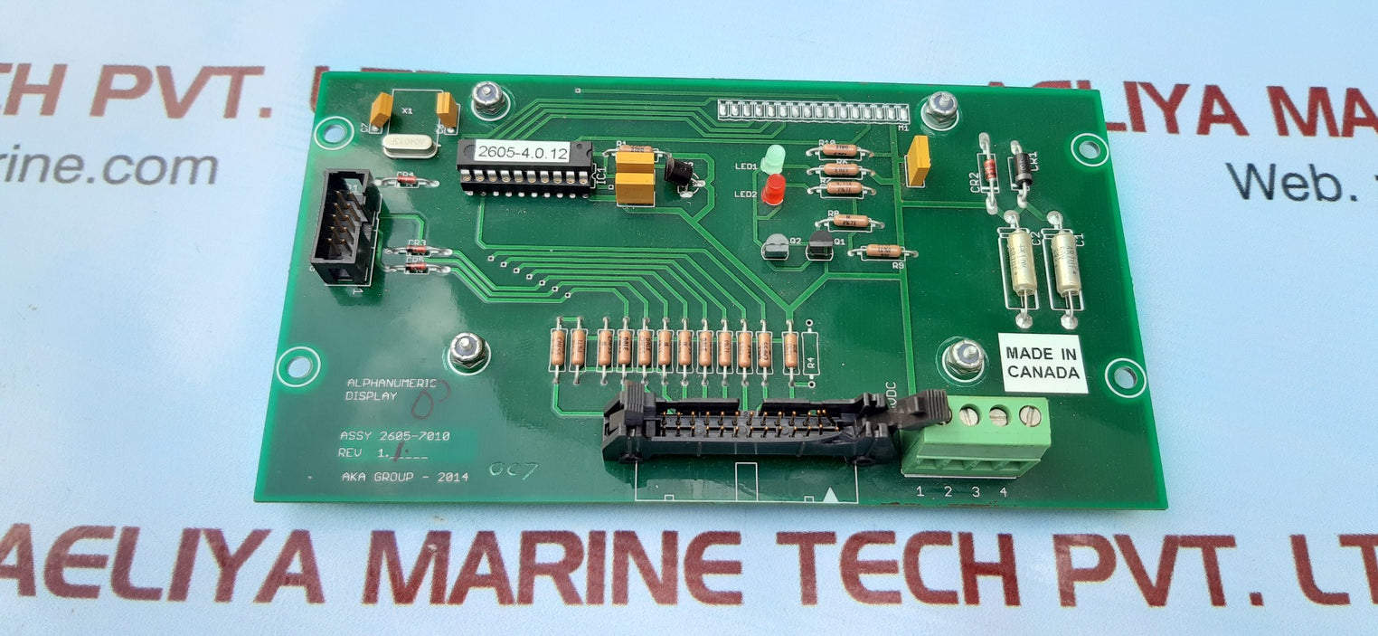 Aka-2605-7010 alphanumeric display 2605-7010