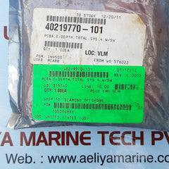 Md totco 40219771-001 pc board 40219770-001
