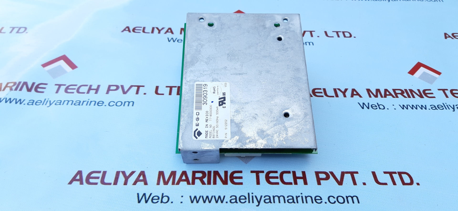 E.g.o 7718000300 control board 24vac 50/60hz 500ma