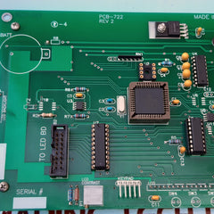 Pcb-722 rev 2 display