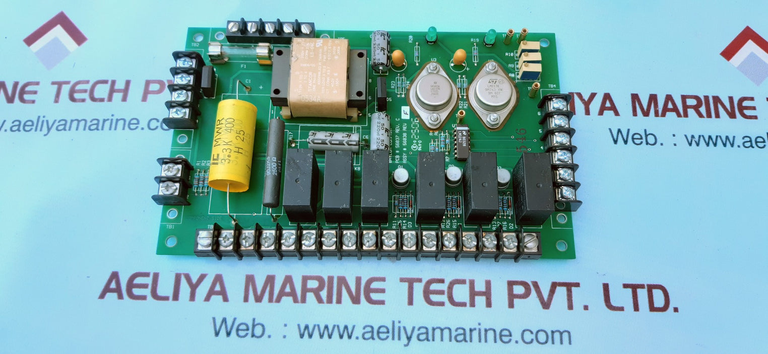 Baylor Company 56037 Rev.C Pcb Card 56038 Rev F