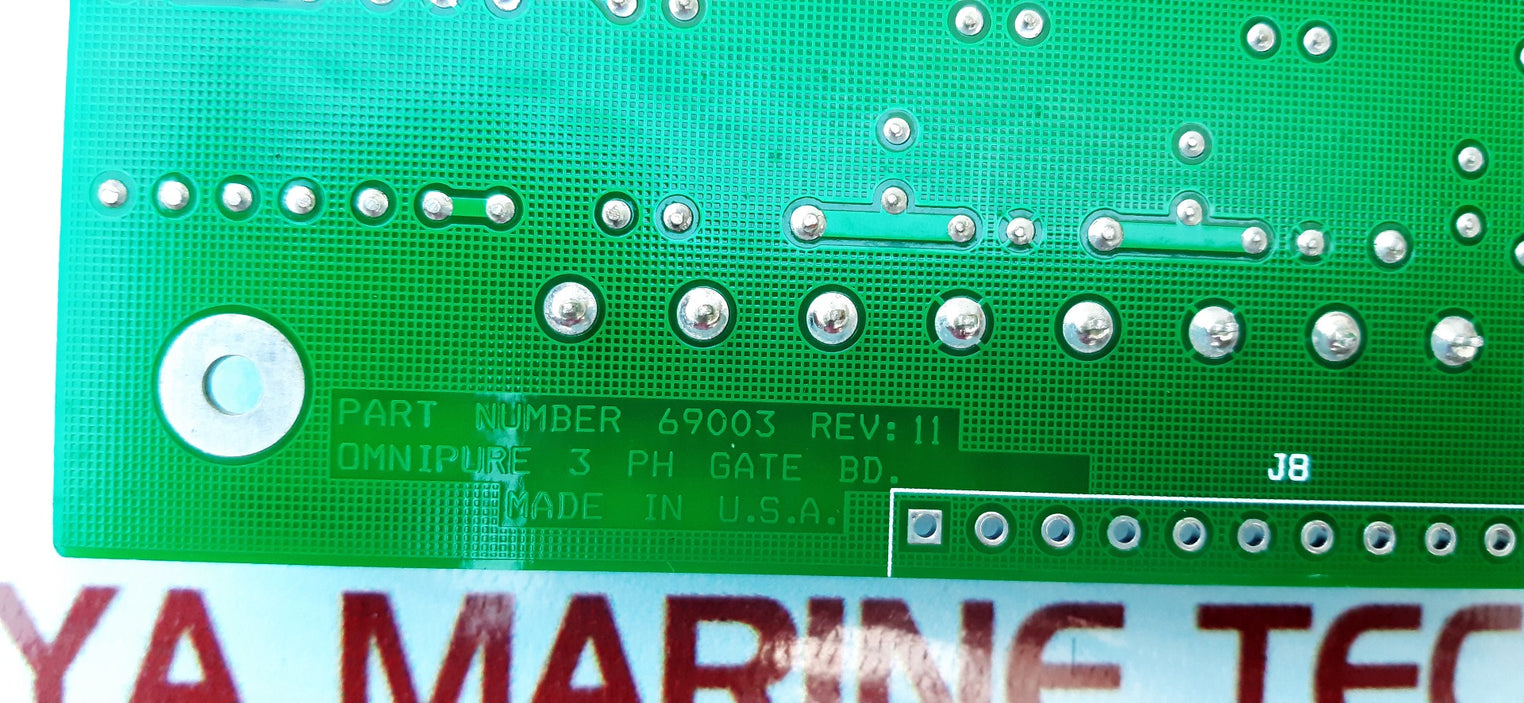 Omnipure 3 ph 69003 pcb card rev 11