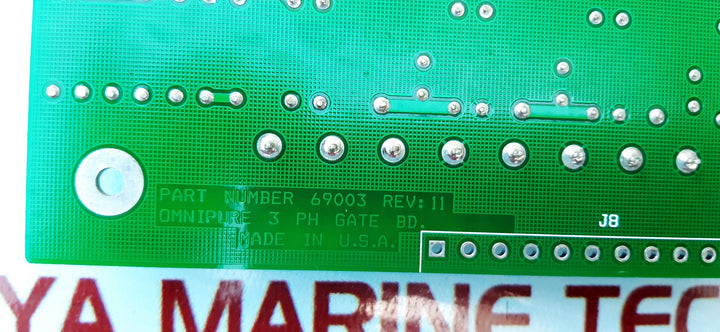 Omnipure 3 ph 69003 pcb card rev 11