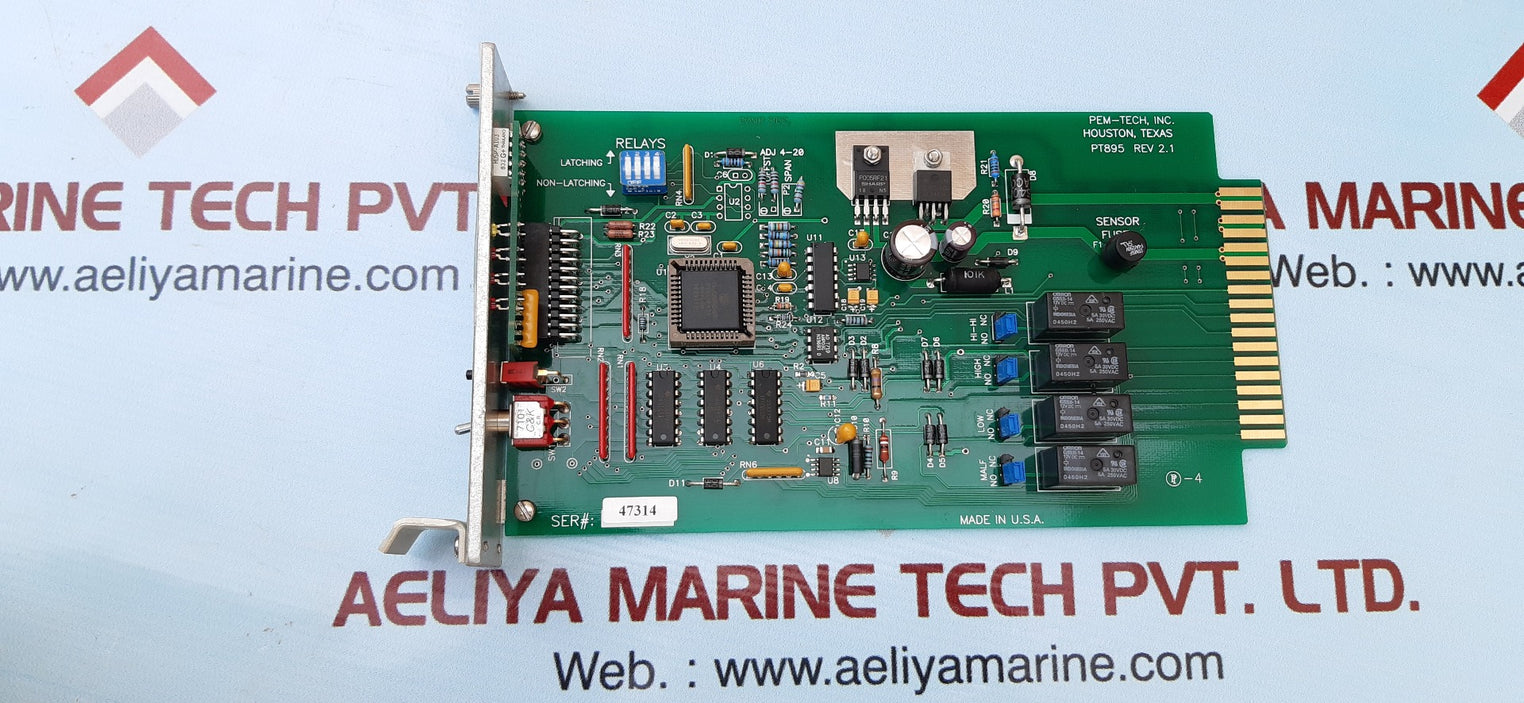 Pemtech pt 902m h2s monitor pt895 rev.2.1