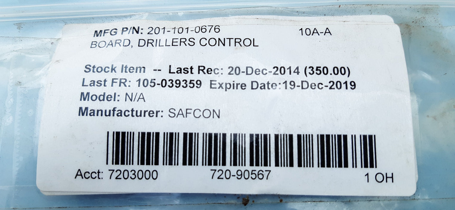 201-101-0676 single board