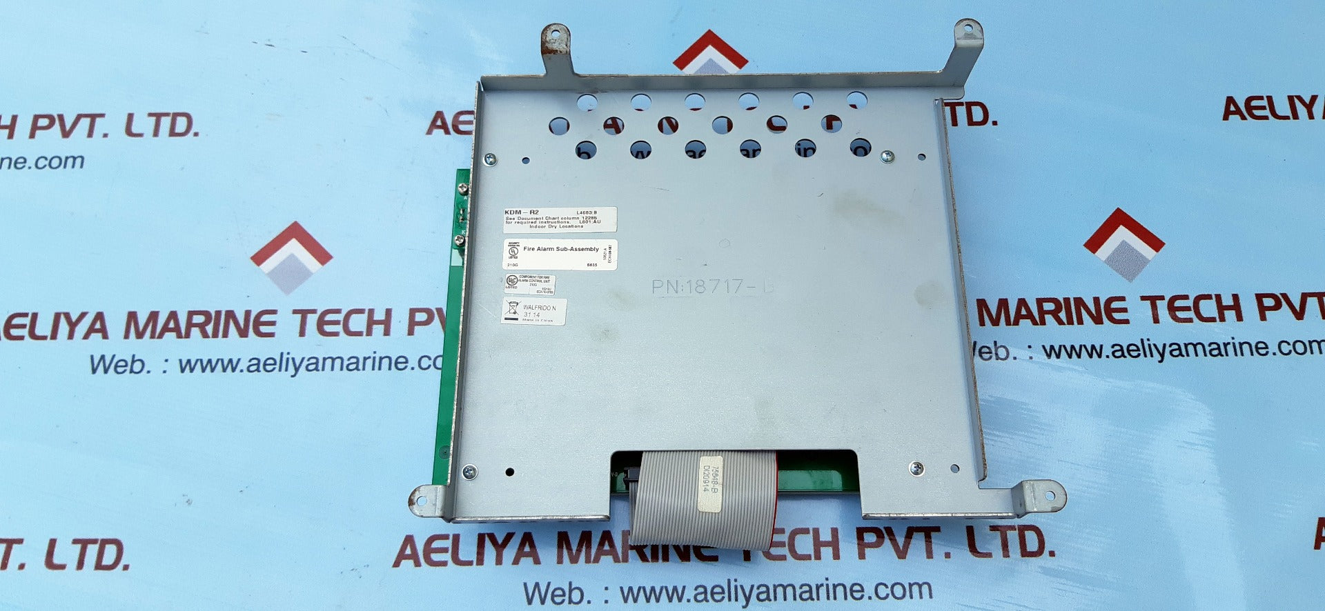 Notifier kdm-r2 fire alarm keypad module 18717-b – Aeliya Marine Tech