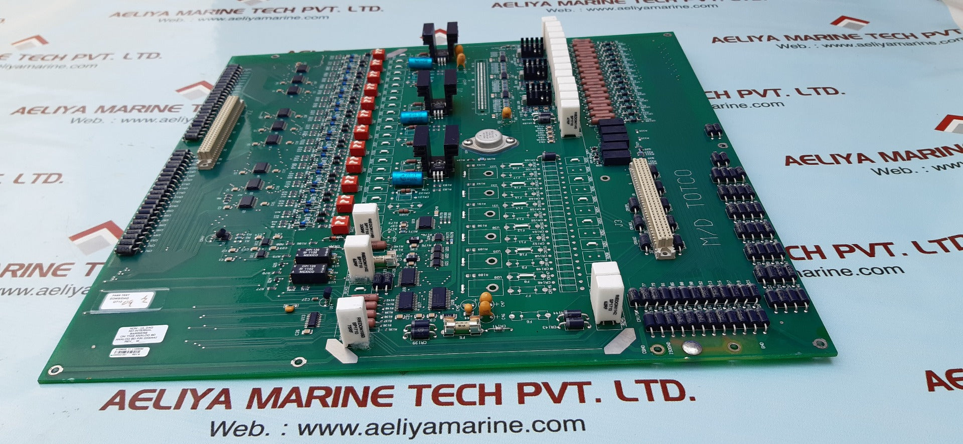 M/d totco 40219505 j3 fab rev b analog pcb board