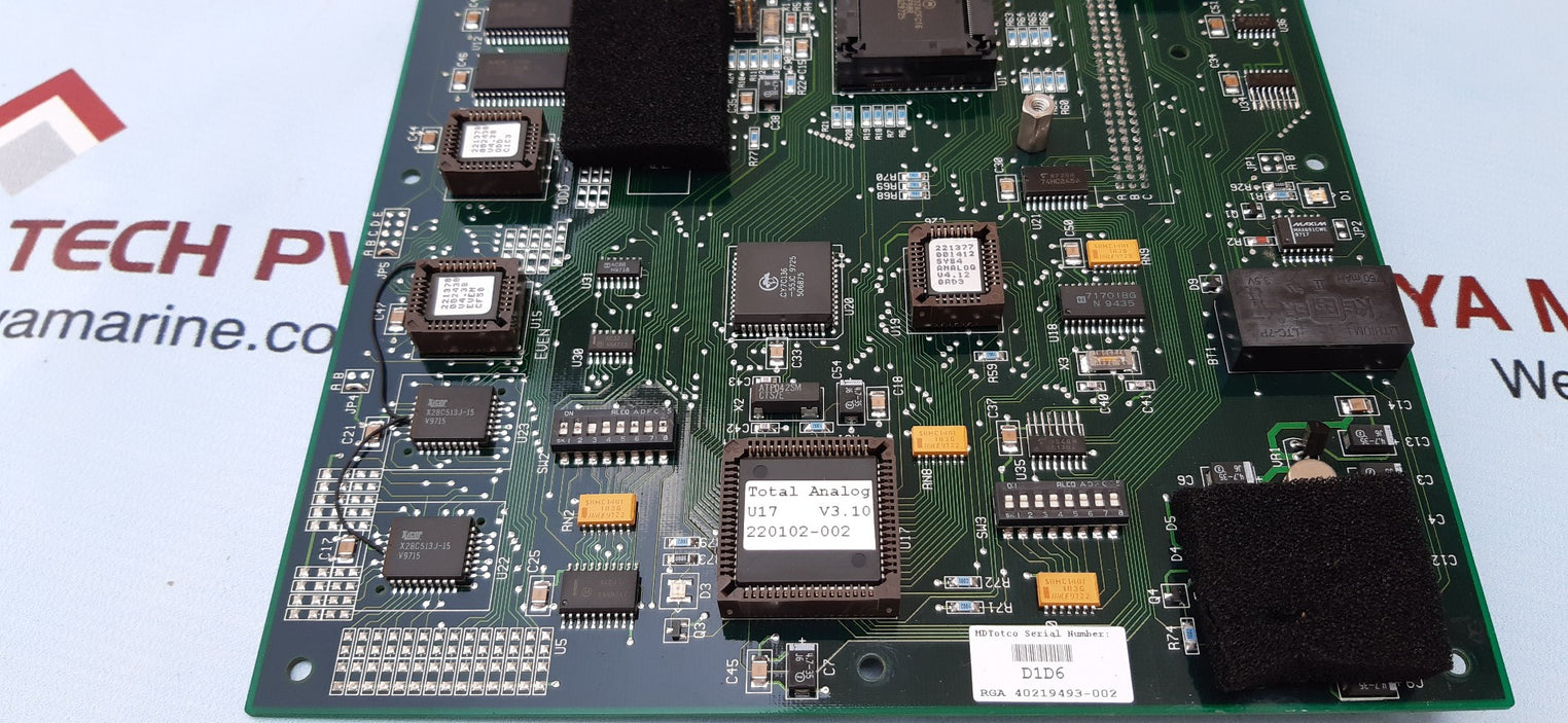 Md totco 219494 pc board 40219493-102