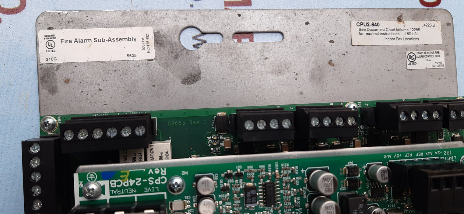 Notifier cps-24 fire alarm power supply