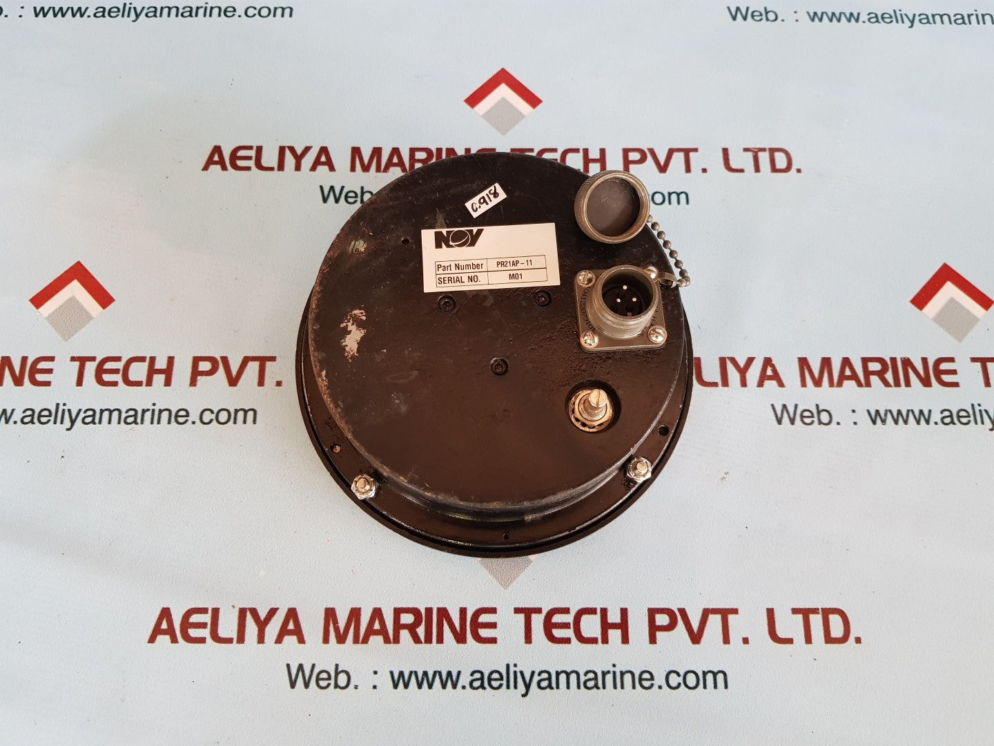 Martin-decker b1634-31 gauge rpm 0-300
