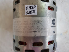 Ecm motor 20a26gmo 115v 50/60hz