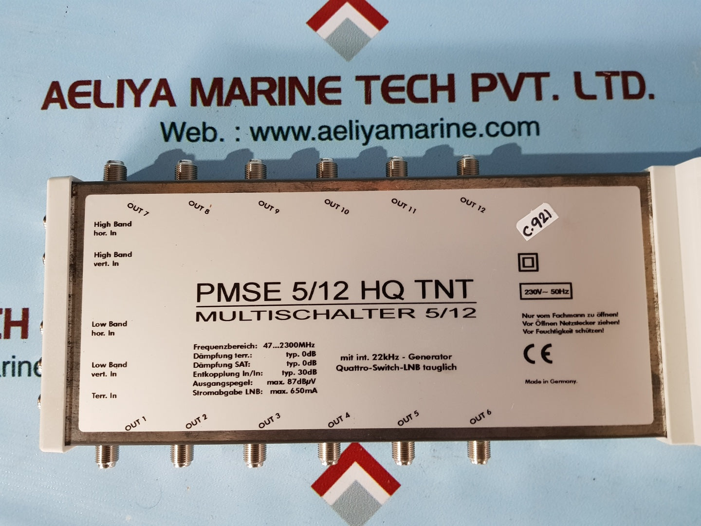 Pmse 5/12 hq tnt multischalter