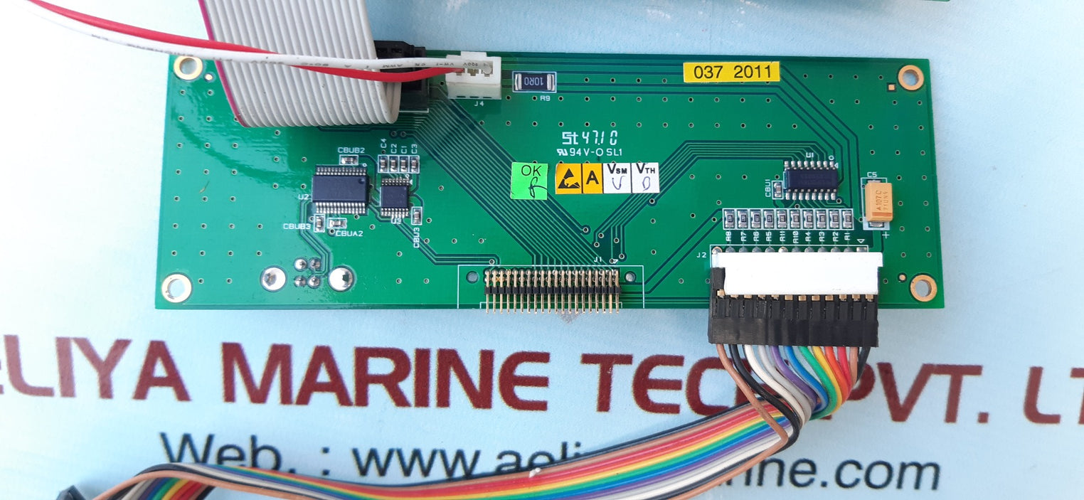 Cfag320240cx monochrome lcd with abb 1hyc418000-402 card