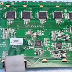 Cfag320240cx monochrome lcd with abb 1hyc418000-402 card