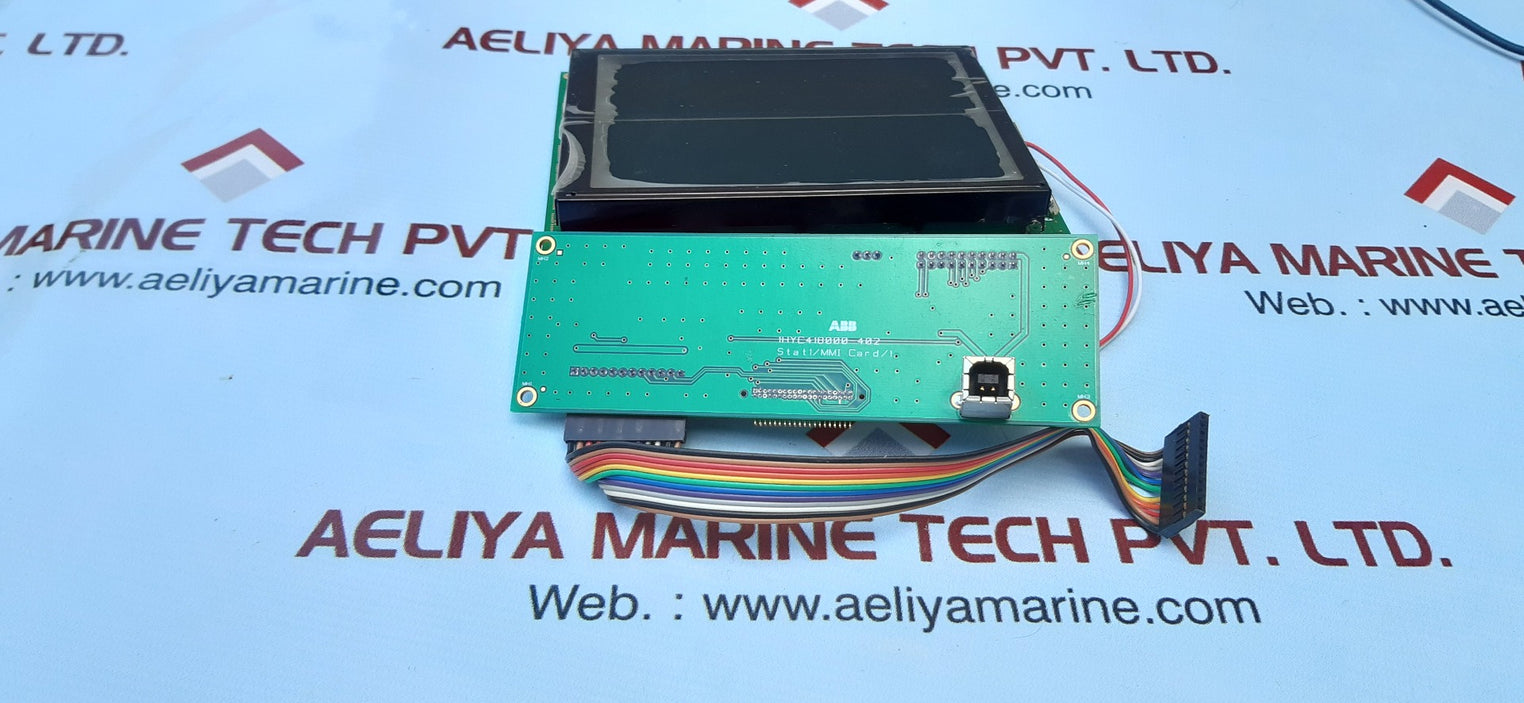 Cfag320240cx monochrome lcd with abb 1hyc418000-402 card