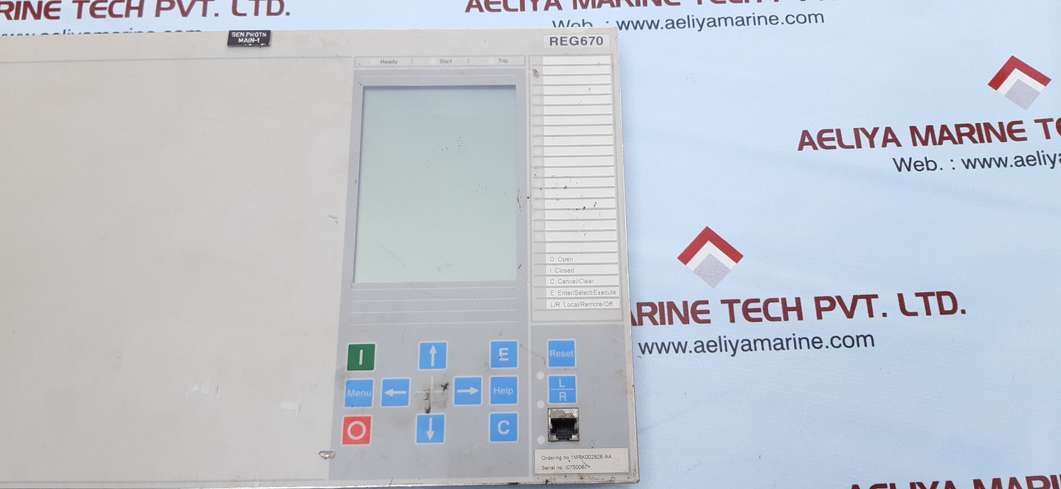 Abb reg670 display