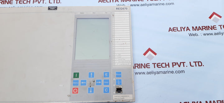 Abb reg670 display