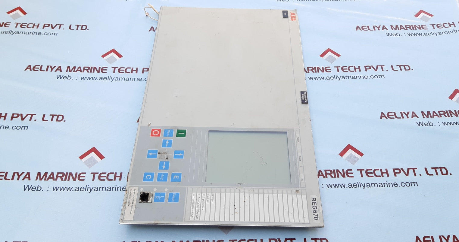 Abb reg670 display