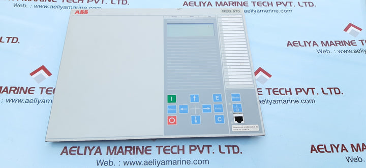 Abb reg670 display 1mrk00008-pb