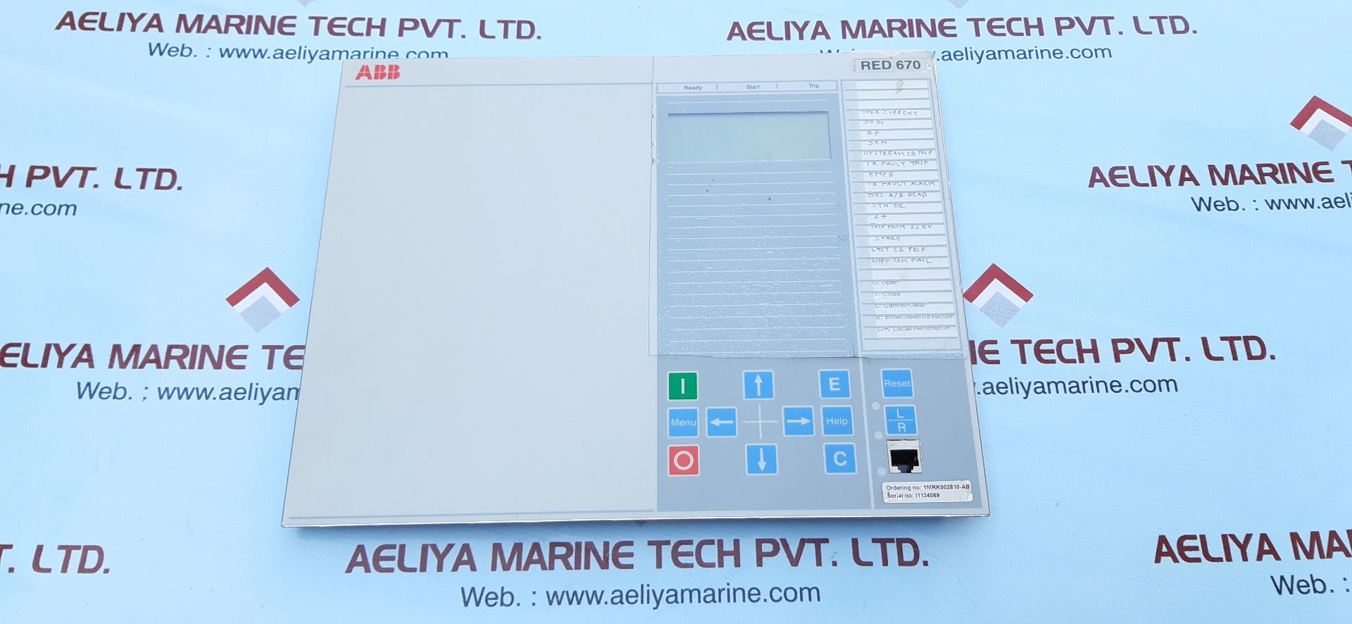 Abb red670 display 1mrk00008-pb – Aeliya Marine Tech