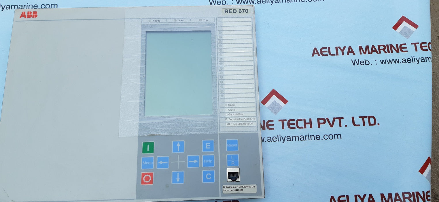 Abb red670 display 1mrk000008-nb