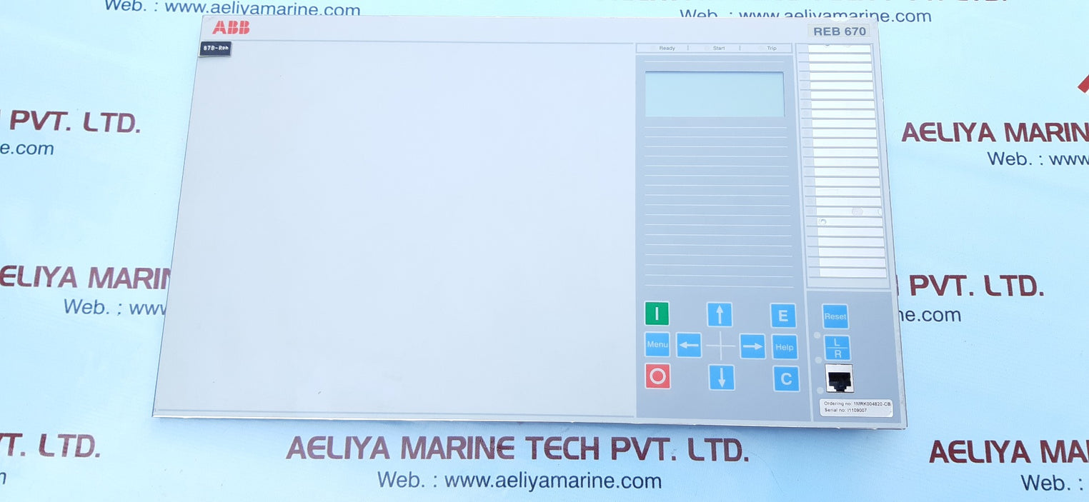 Abb reb670 display 1mrk00008-kb