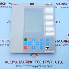 Abb rec670 display 1mrk000008-lb