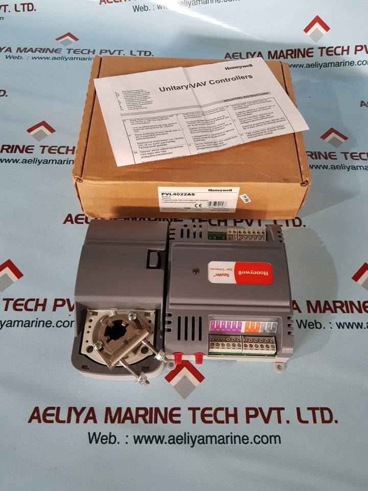 Honeywell pvl4022as programmable vav controller with actuator
