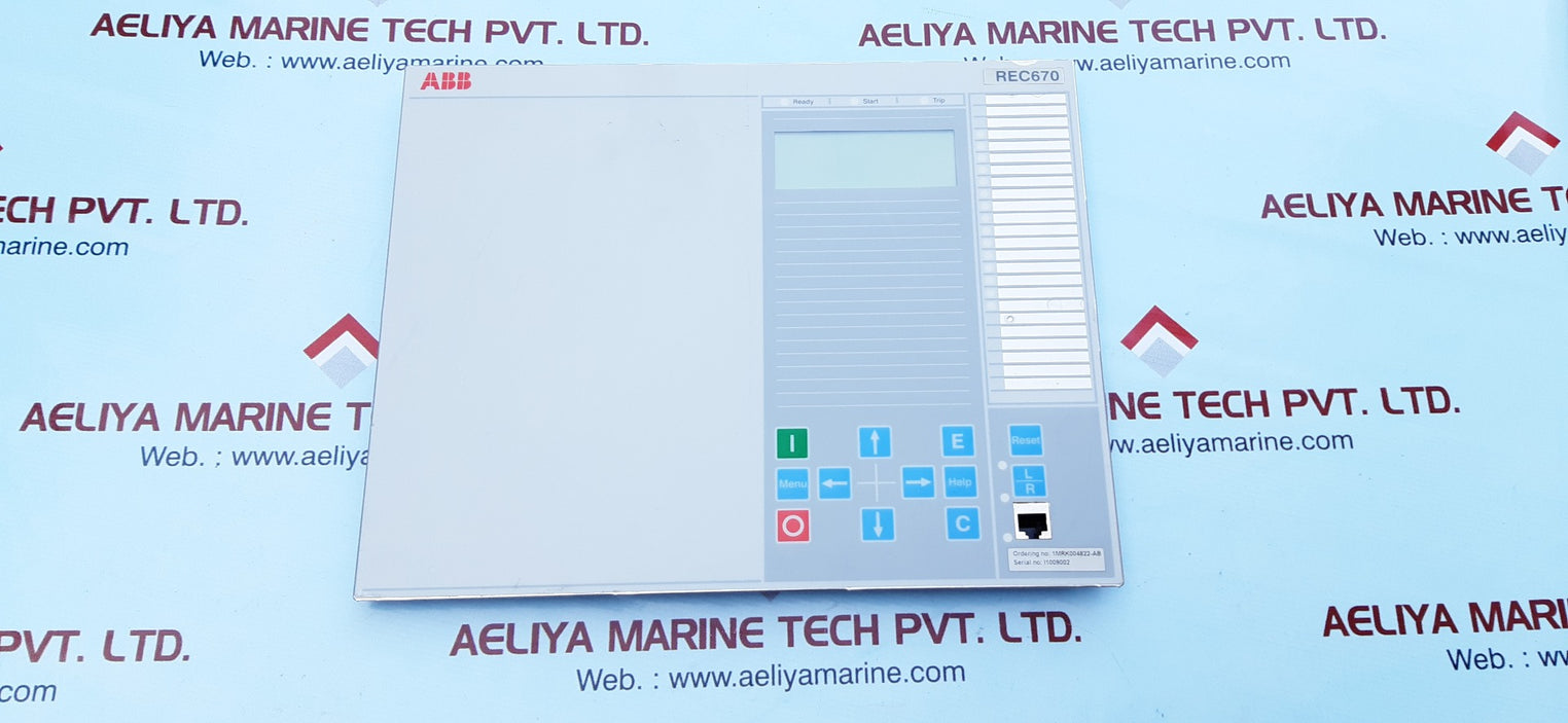 Abb rec670 display 1mrk000008-pb