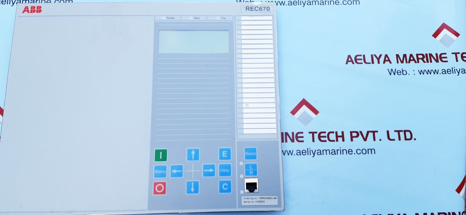 Abb rec670 display 1mrk000008-pb