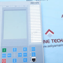 Abb rec670 display 1mrk000008-nb