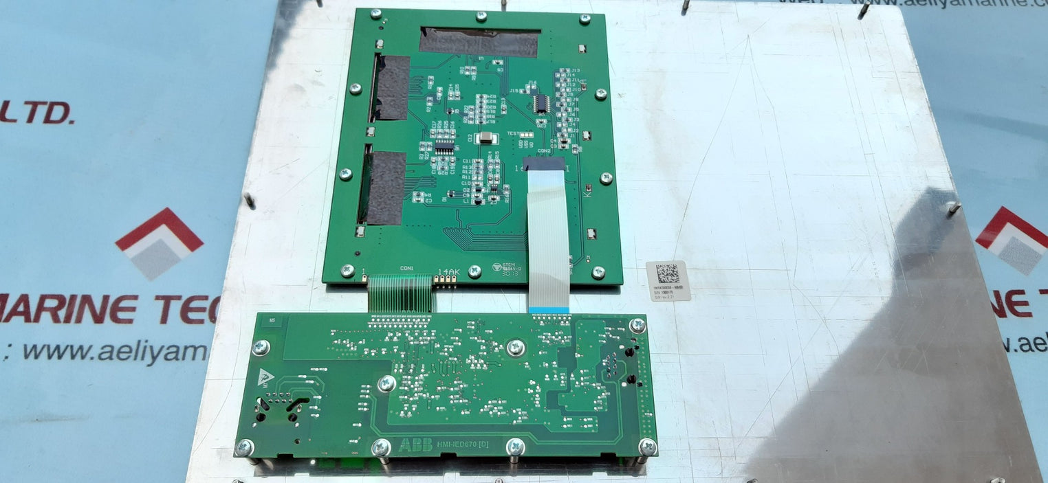 Abb rel670 display 1mrk000008-nbr02 sw rev 2.21