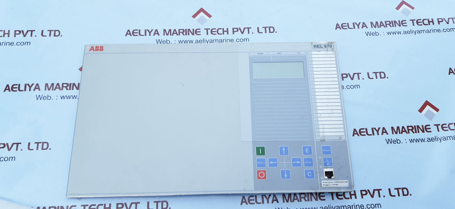 Abb rel670 display 1mrk00008-kb 1/1 small_rev.r.Io