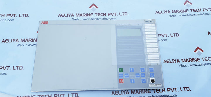 Abb rel670 display 1mrk00008-kb 1/1 small_rev.r.Io