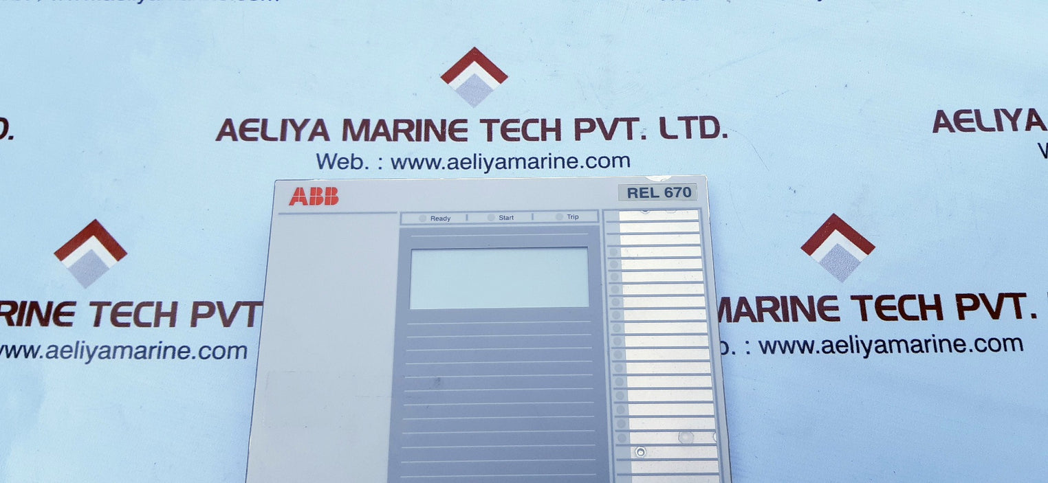 Abb rel670 display 1mrk00008-hb