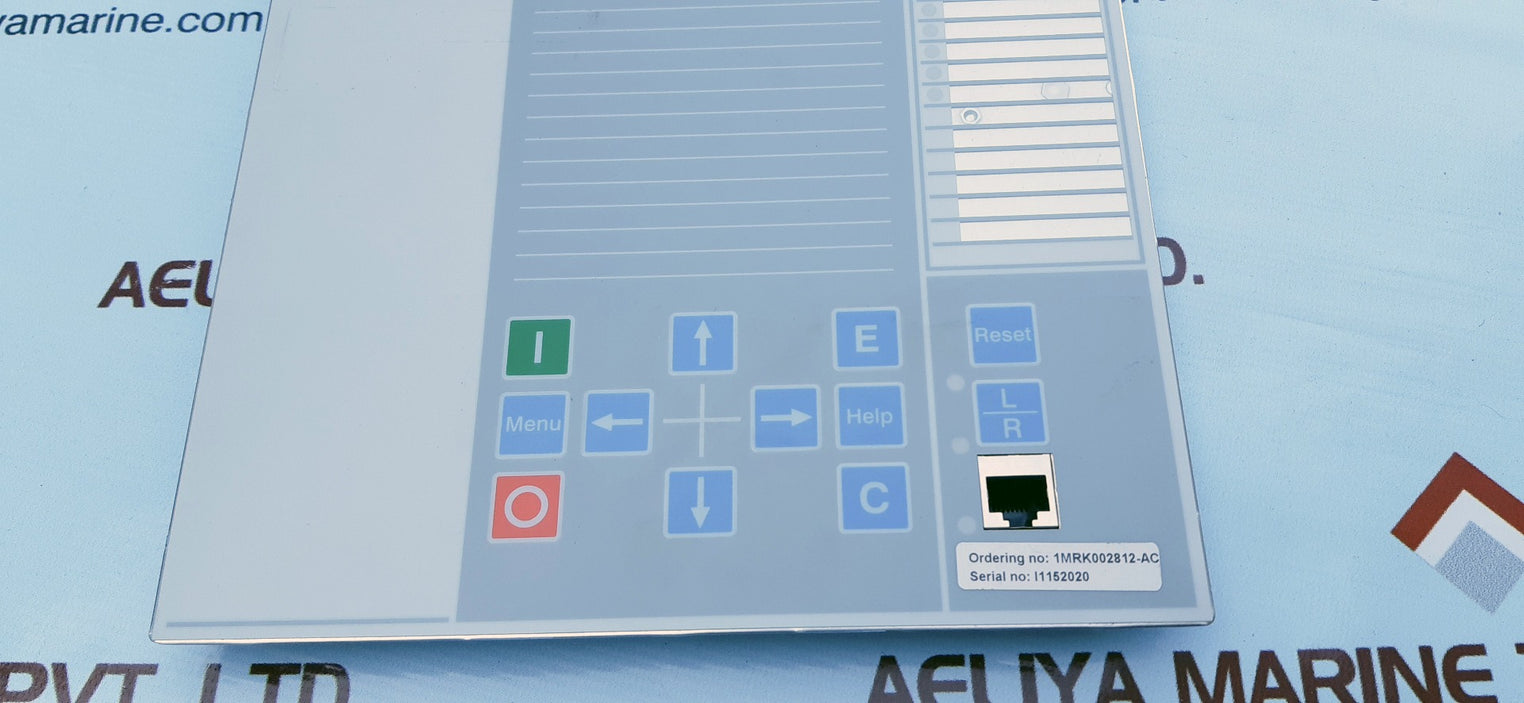 Abb rel670 display 1mrk00008-hb