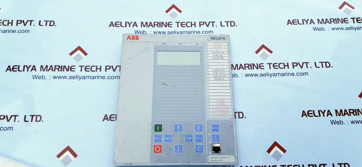 Abb rel670 display