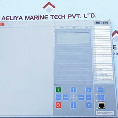 Abb ret670 display 1mrk000008-pb