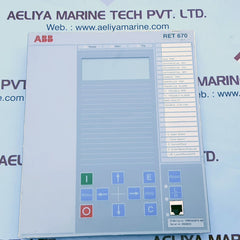 Abb ret670 display 1mrk000008-hb