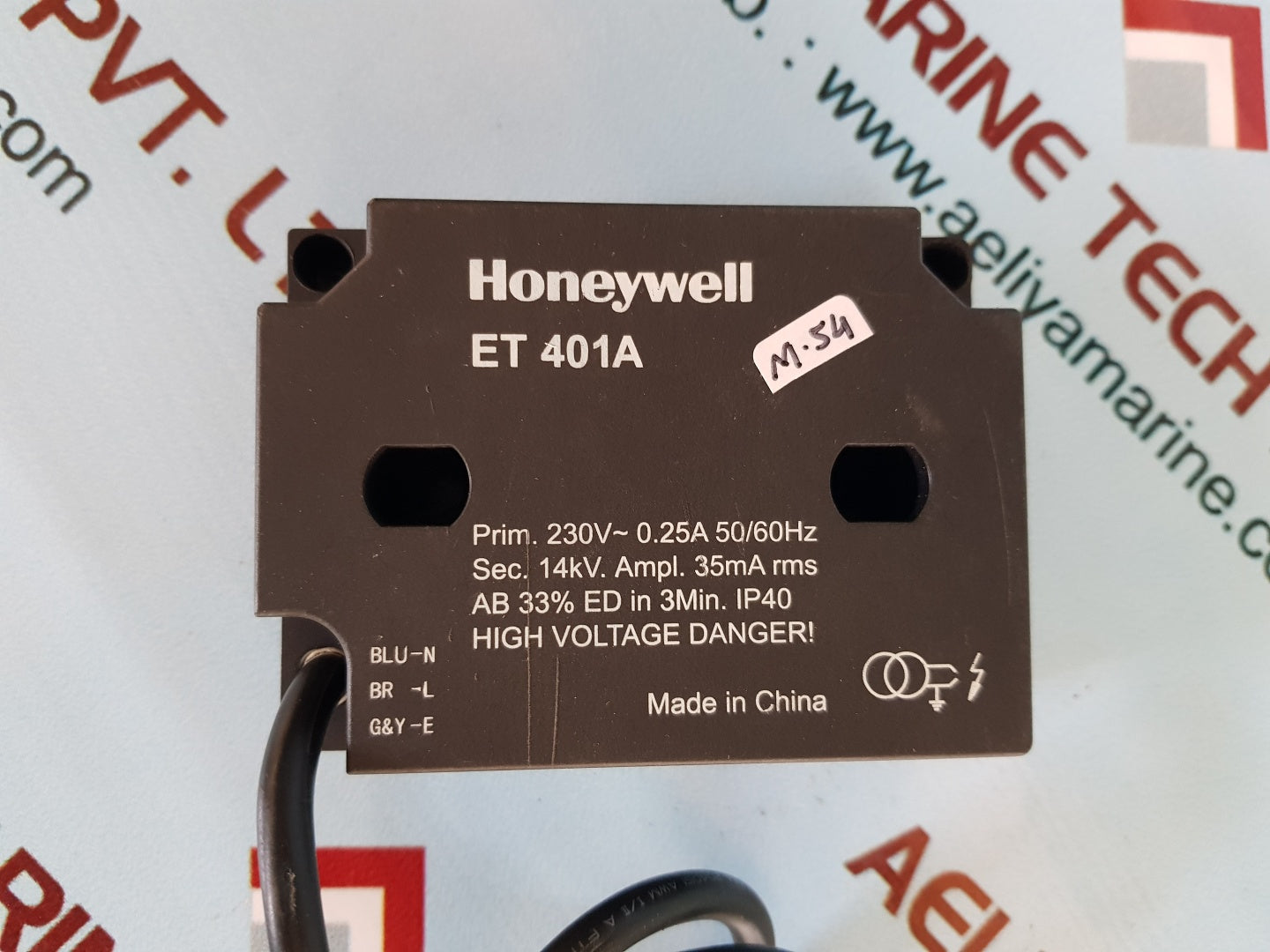 Honeywell et 401a Ignition transformer